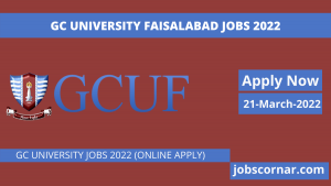 Read more about the article GC University Faisalabad Jobs 2022