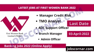 Read more about the article Latest Jobs at First Women Bank 2022