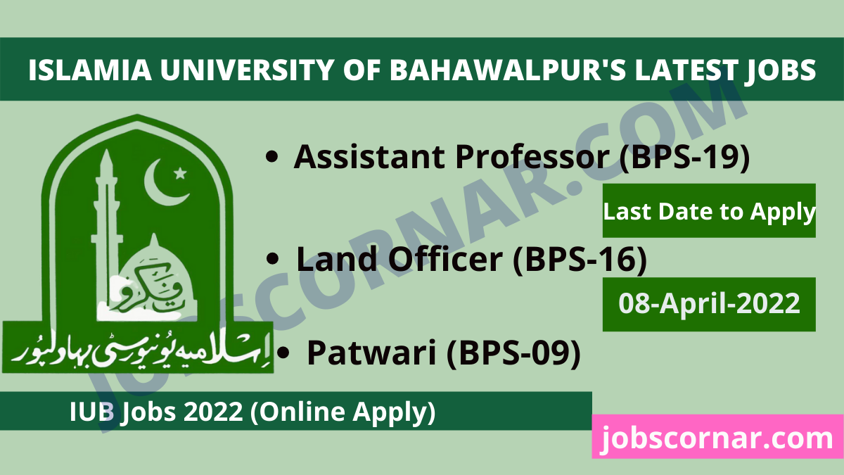 You are currently viewing Islamia University of Bahawalpur’s Latest Jobs