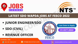 Read more about the article Latest SDO Wapda Jobs at FESCO 2022
