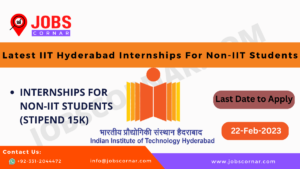 Read more about the article Latest IIT Hyderabad Internships For Non-IIT Students