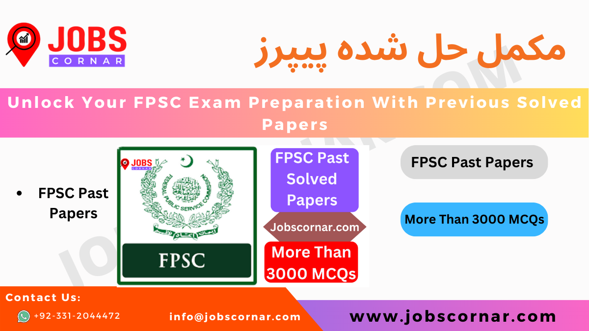 Read more about the article Unlock Your Exam Preparation from FPSC Previous Solved Papers