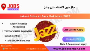 Read more about the article Latest Jobs at Jazz Pakistan 2023