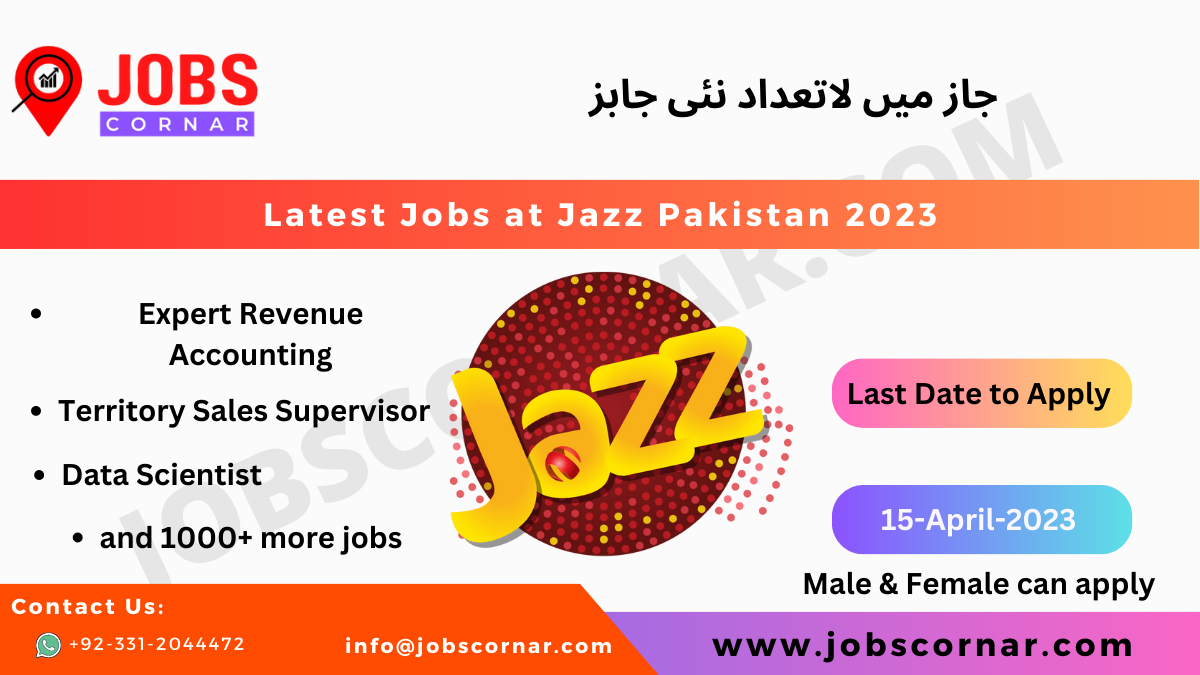 You are currently viewing Latest Jobs at Jazz Pakistan 2023