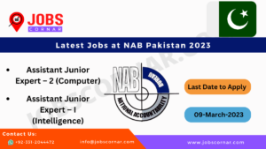 Read more about the article Latest Jobs at NAB Pakistan 2023