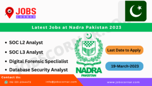 Read more about the article Latest Jobs at Nadra Pakistan 2023