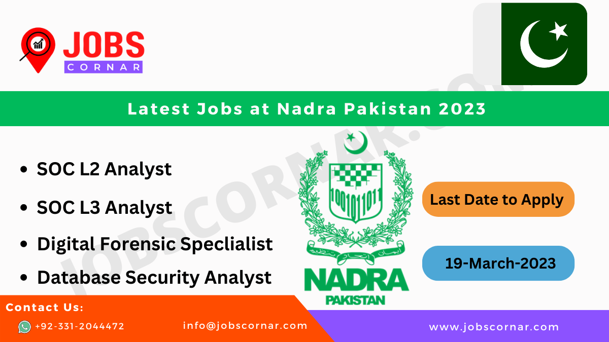 You are currently viewing Latest Jobs at Nadra Pakistan 2023