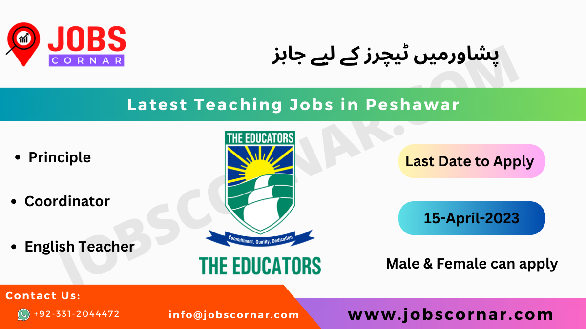 You are currently viewing Latest Teaching Jobs in Peshawar