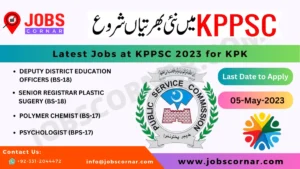 Read more about the article Latest Jobs at KPPSC 2023 for KPK