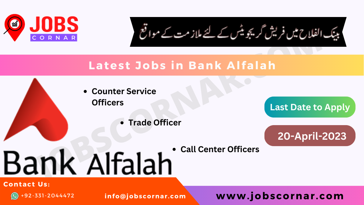 Read more about the article Latest Jobs in Bank Alfalah