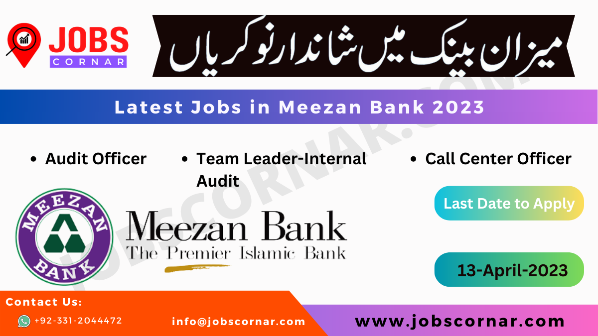 You are currently viewing Latest Jobs in Meezan Bank 2023