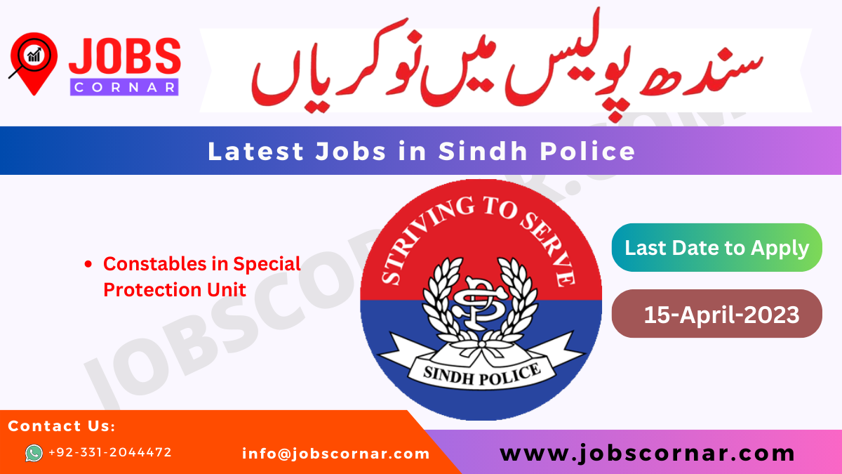 You are currently viewing Latest Jobs in Sindh Police