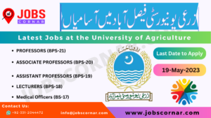 Read more about the article Latest Jobs at the University of Agriculture