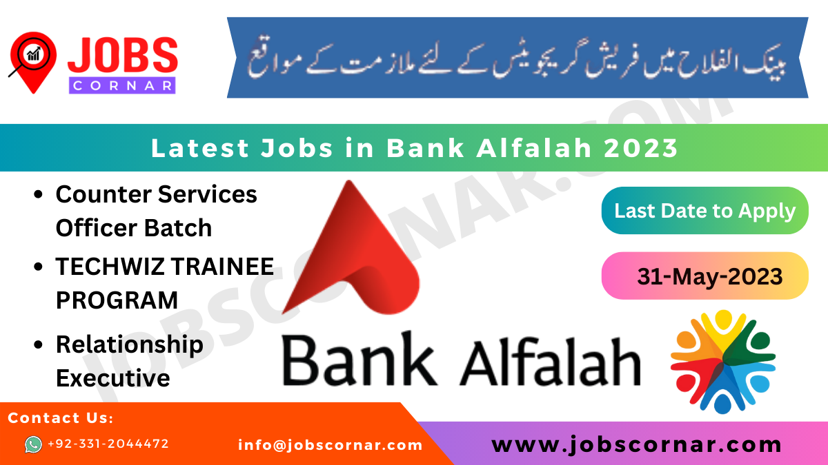 You are currently viewing Latest Jobs in Bank Alfalah 2023