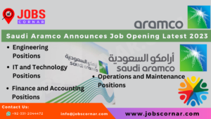 Read more about the article Saudi Aramco Announces Job Opening Latest 2023