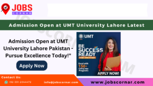 Read more about the article Admission Open at UMT University Lahore Latest