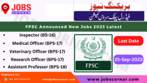 Read more about the article FPSC Announced New Jobs 2023 Latest