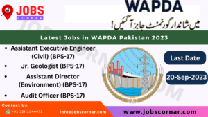 Read more about the article Latest Jobs in WAPDA Pakistan 2023
