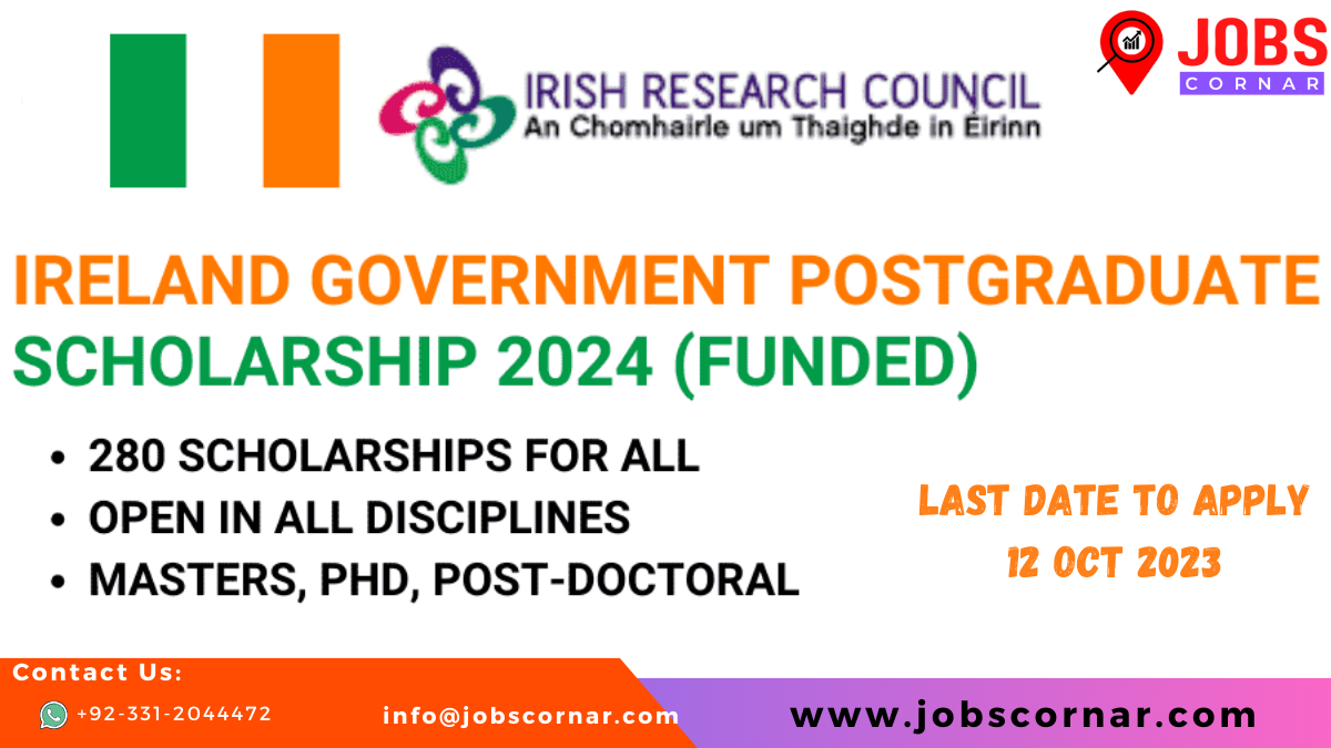 You are currently viewing Government of Ireland Scholarship for Postgraduate  Programme