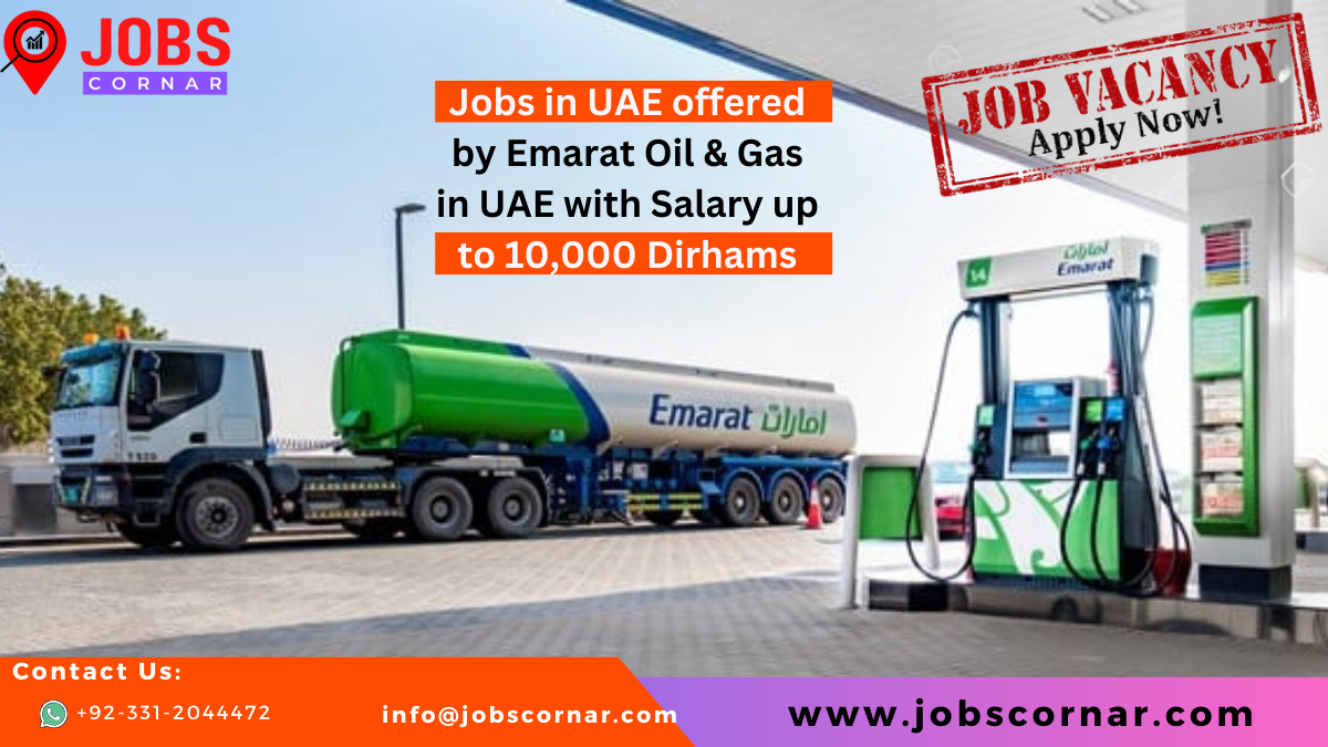 Read more about the article Jobs in UAE offered by Emarat Oil & Gas Latest