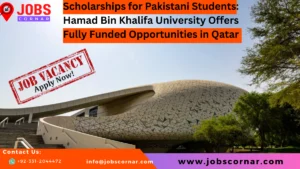 Read more about the article Scholarships for Pakistani Students by Hamad Bin Khalifa University in Qatar