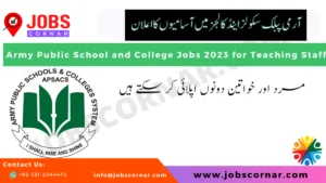 Read more about the article Army Public School and College Jobs 2023 for Teaching Staff