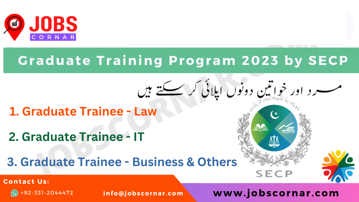 Read more about the article Graduate Training Program 2023 by SECP