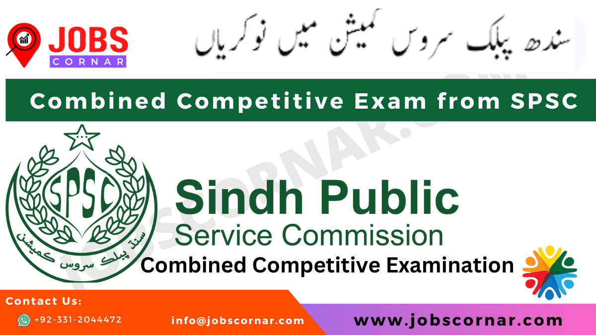 You are currently viewing Combined Competitive Exam from SPSC: Unlocking Opportunities in Sindh