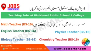 Read more about the article Teaching Jobs at Divisional Public School & College