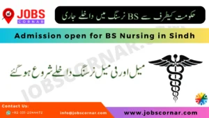 Read more about the article Admission open for BS Nursing in Sindh