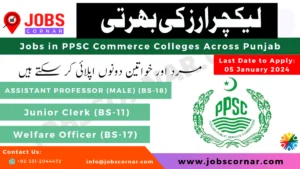 Read more about the article Latest Jobs in PPSC Commerce Colleges Across Punjab