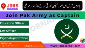 Read more about the article Join Pak Army as Captain Through Direct Short Service Commission 2023