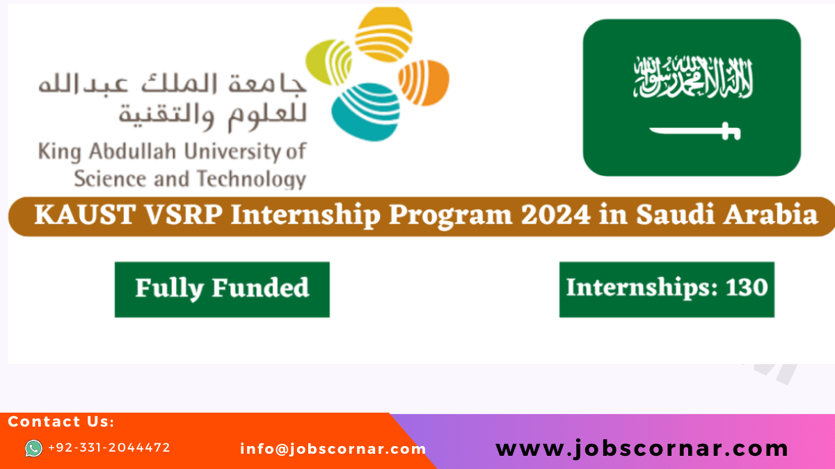 Read more about the article KAUST VSRS Internship Program 2024 in Saudi Arabia