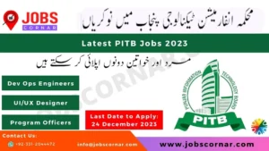Read more about the article Latest PITB Jobs 2023 Punjab Information Technology Board