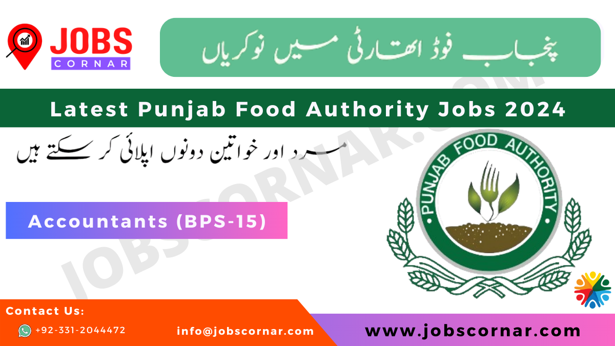 You are currently viewing Latest Punjab Food Authority Jobs 2024