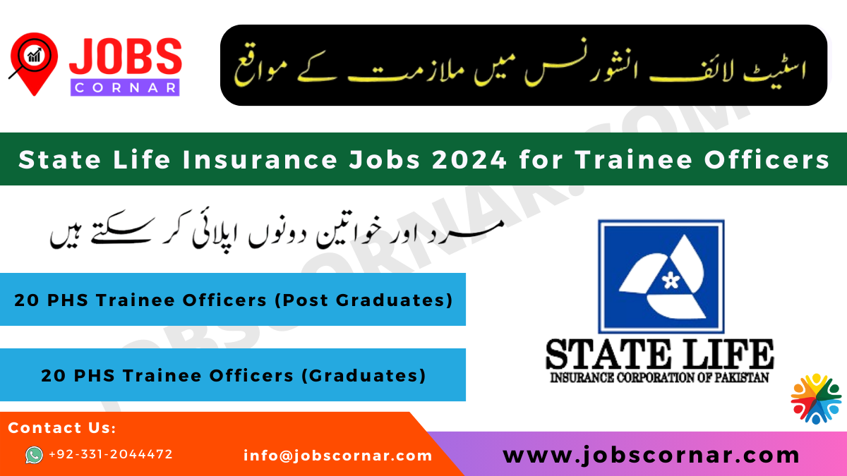 You are currently viewing State Life Insurance Jobs 2024 for Trainee Officers