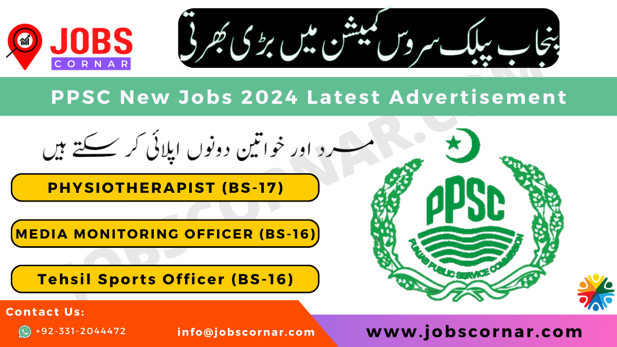 You are currently viewing PPSC New Jobs 2024 Latest Advertisement