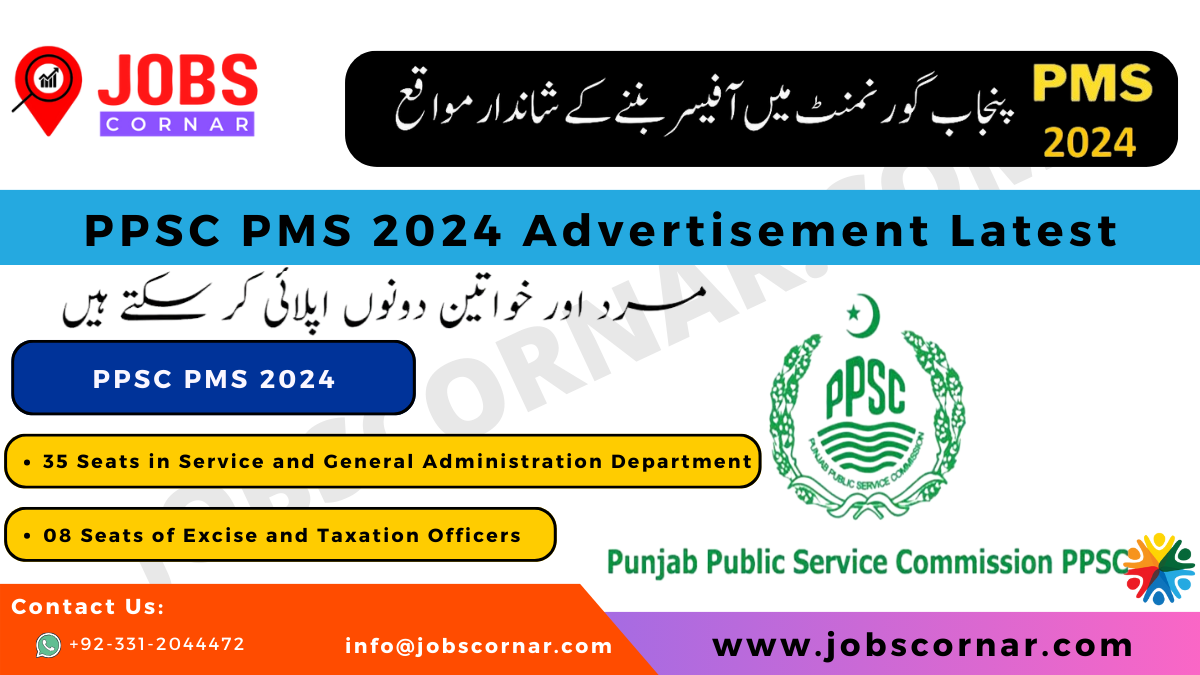 You are currently viewing PPSC PMS 2024 Advertisement Latest