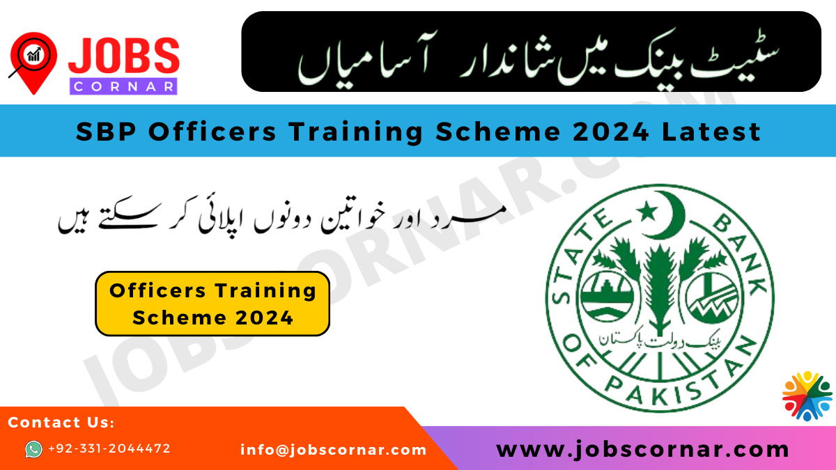 You are currently viewing SBP Officers Training Scheme 2024 Latest