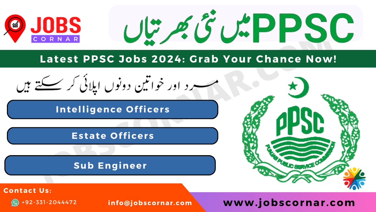 You are currently viewing Latest PPSC Jobs 2024: Grab Your Chance Now!