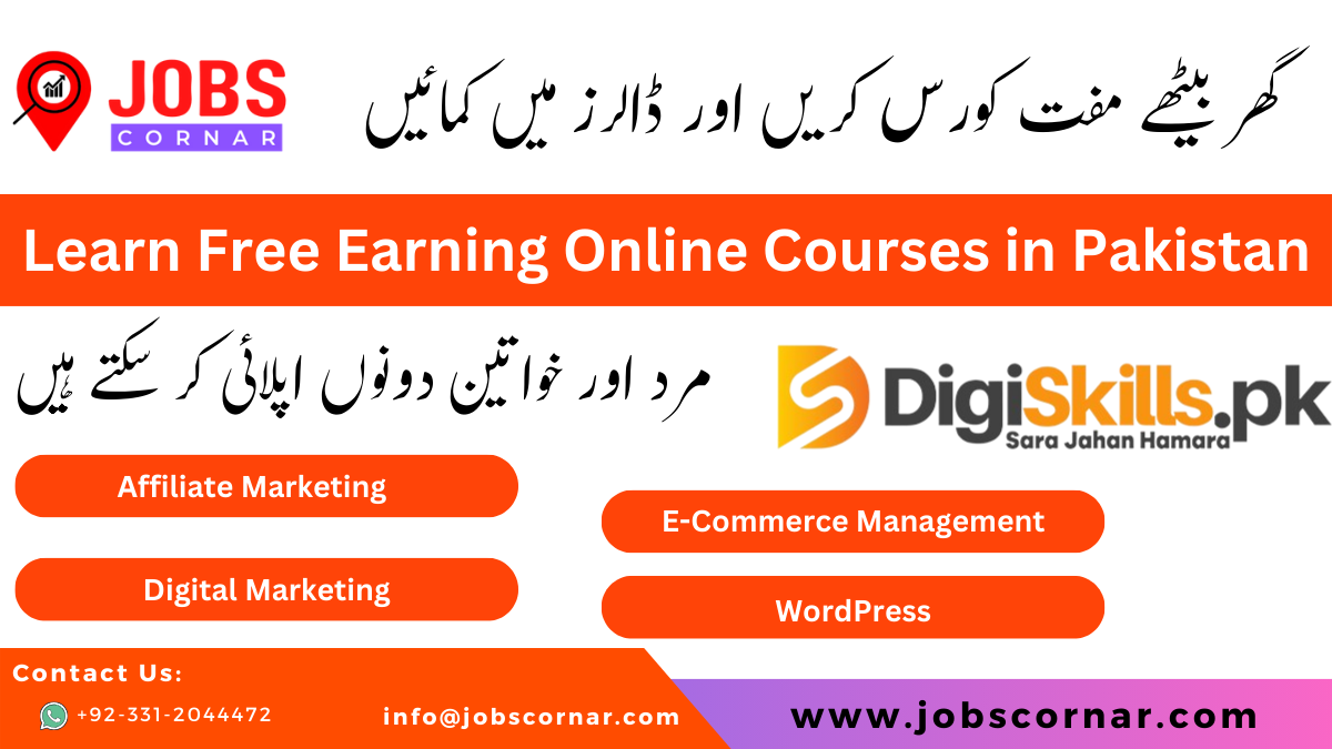 You are currently viewing Learn Free Earning Online Courses in Pakistan: Registration Open for Digi skills 2024