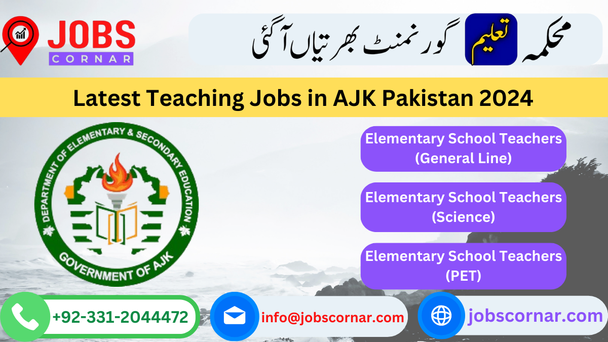 Read more about the article Latest Teaching Jobs in AJK Pakistan 2024