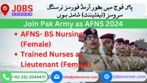 Read more about the article Join Pak Army as AFNS 2024