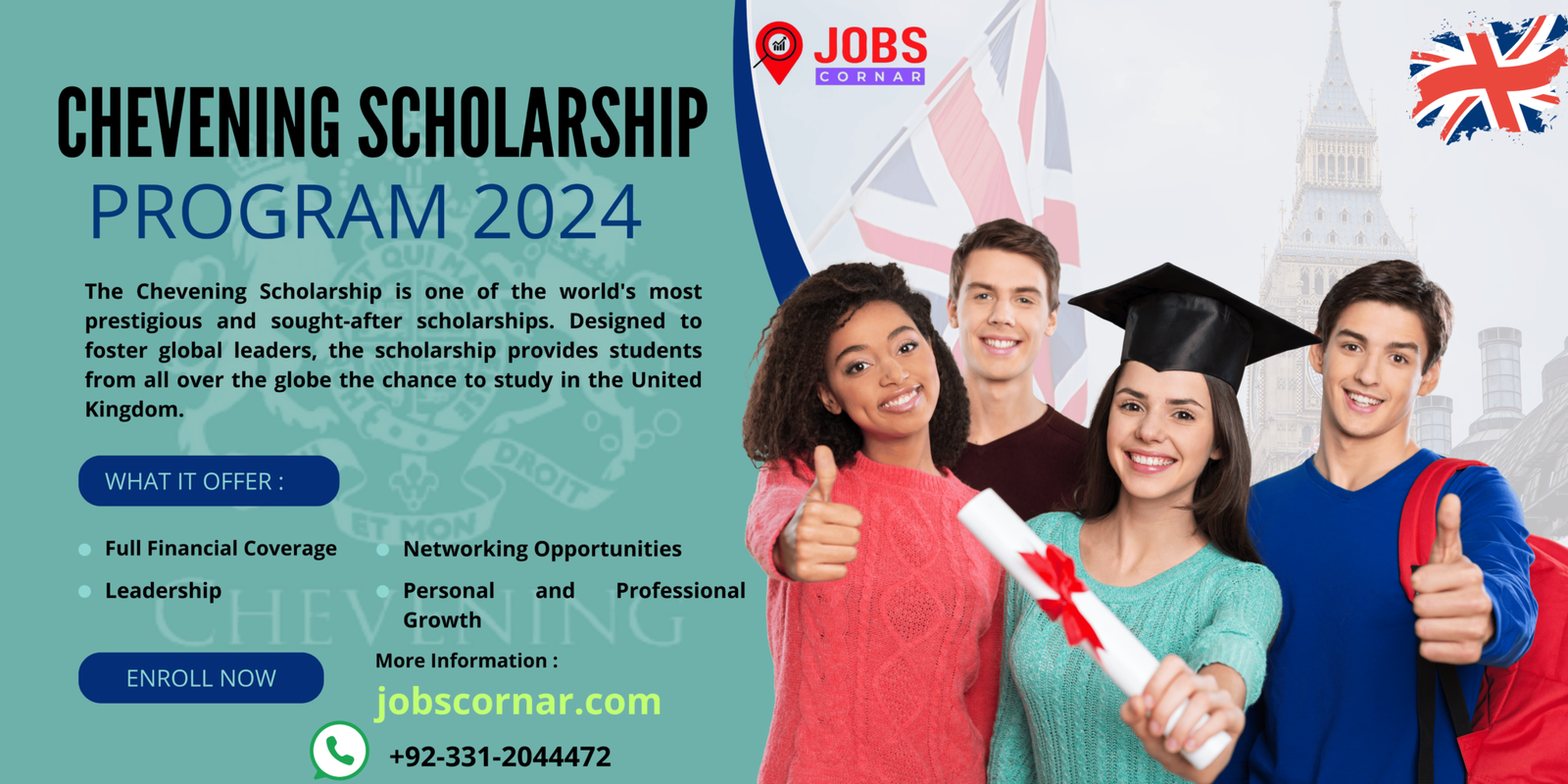 Chevening Scholarship 2024: How to Apply and Important Deadlines