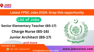 Read more about the article Latest FPSC Jobs 2024: Grap this opportunity