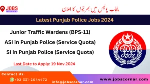 Read more about the article Latest Punjab Police Jobs 2024