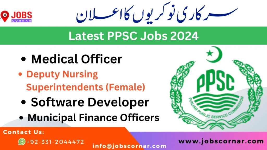 Latest PPSC Jobs 2024