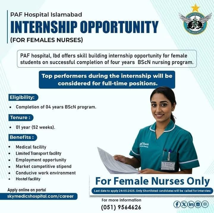 Join PAF as a Nurses