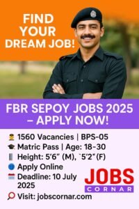 FBR Jobs 2025