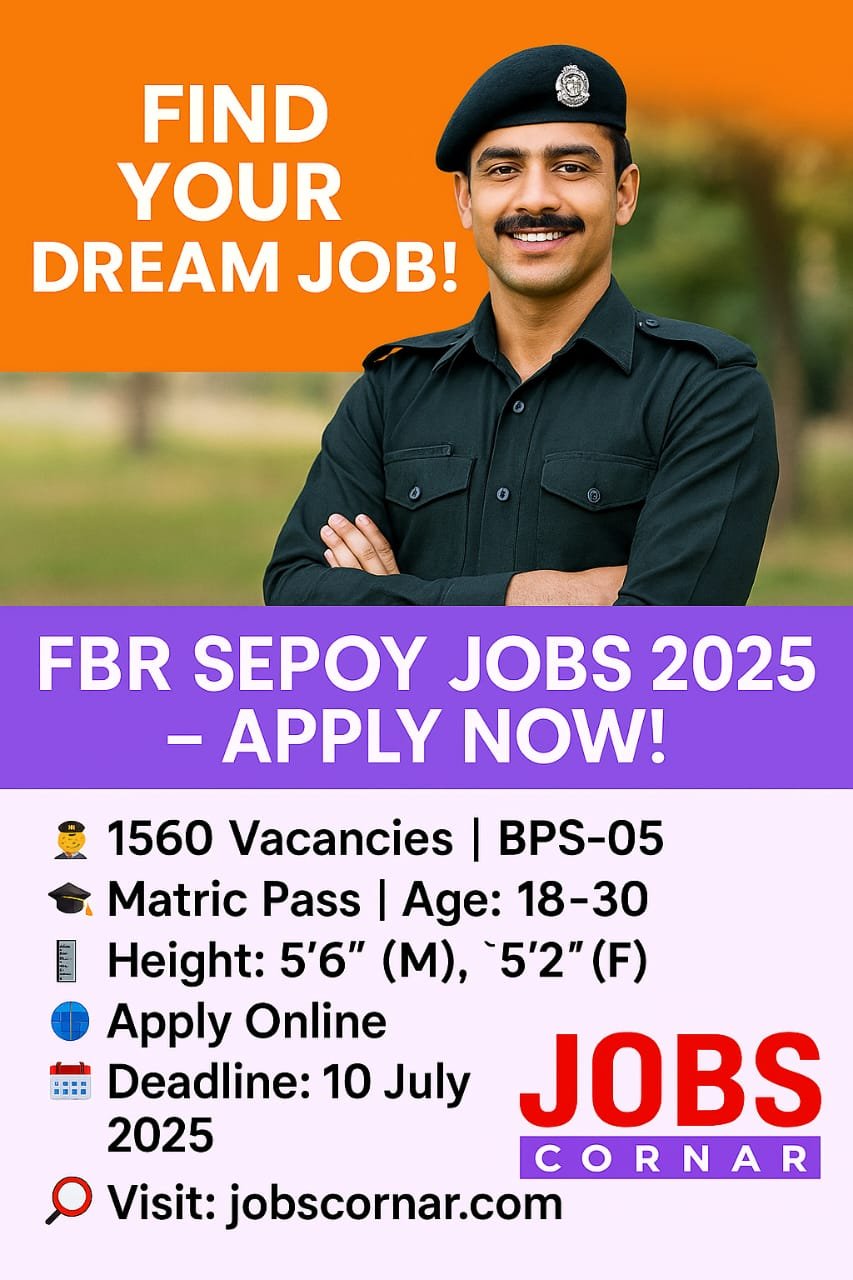 FBR Jobs 2025